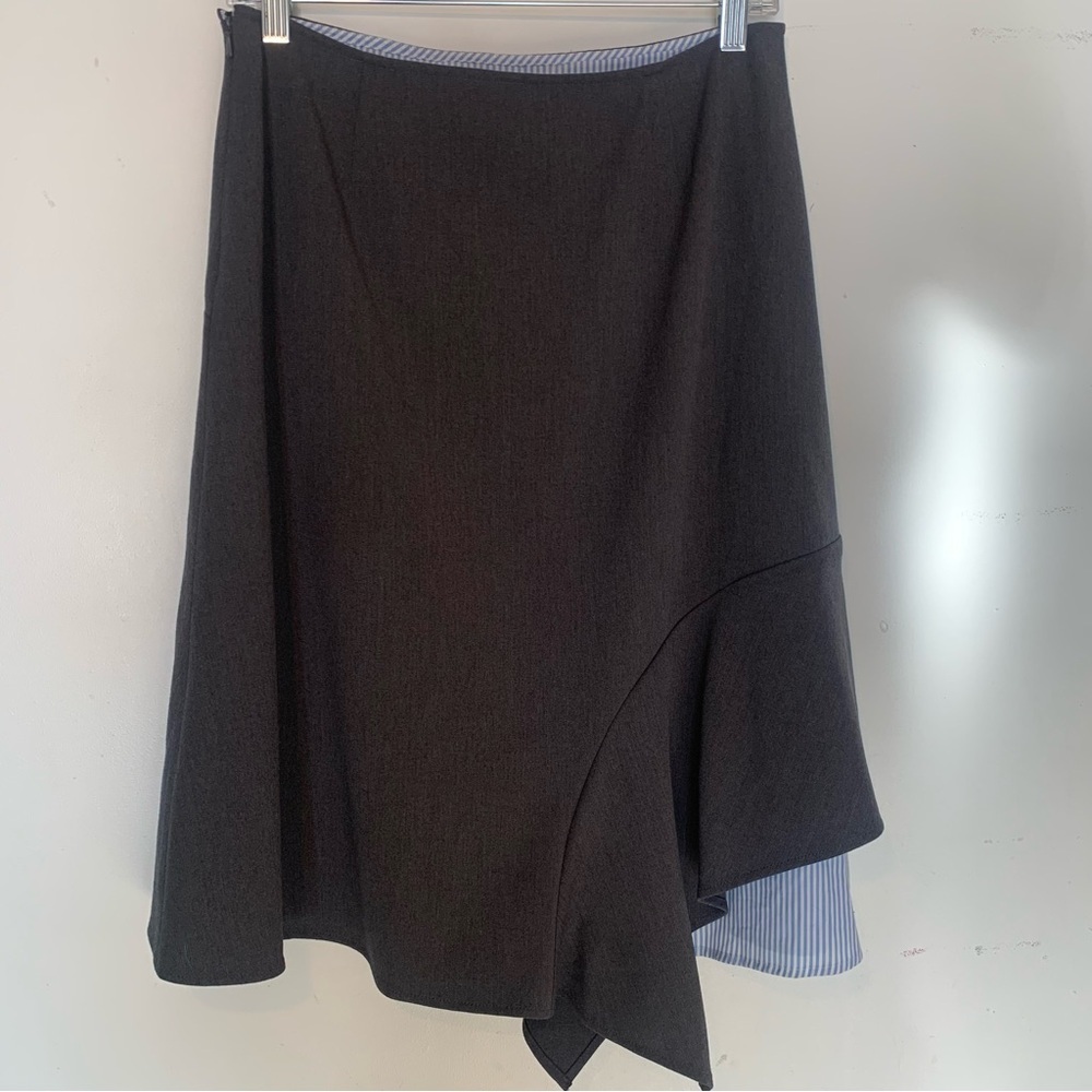 Anthropology Elevenses Asymmetrical Skirt Size 8
Fully lined Side zipper - Picture 6 of 8